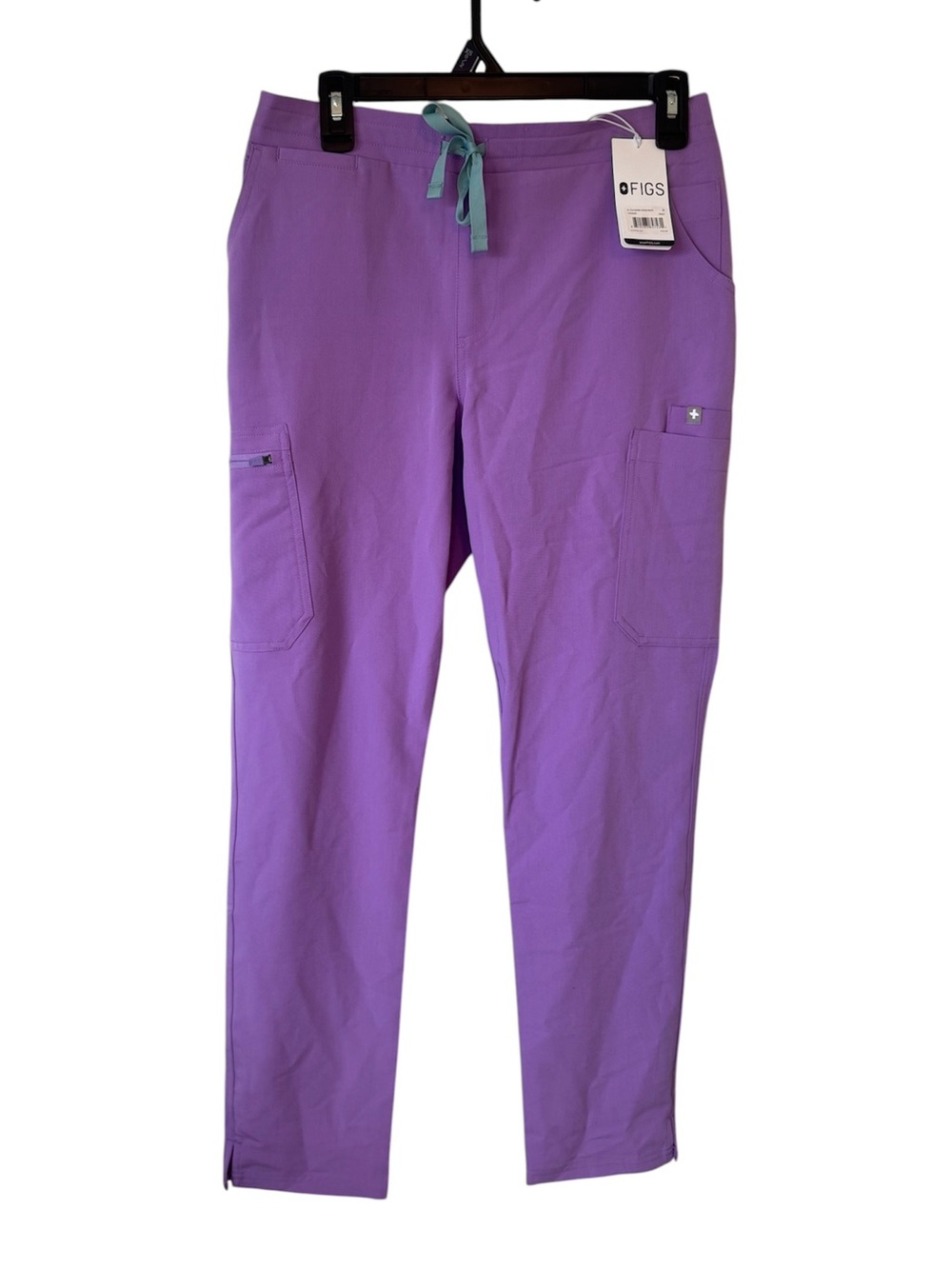 NWT FIGS Yola Skinny Scrub Pants Women’s Small Regular Purple Lavender